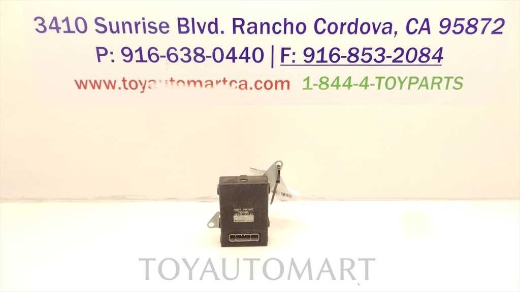 91-95 TOYOTA 4 RUNNER CRUISE CONTROL MODULE ECM ASSEMBLY