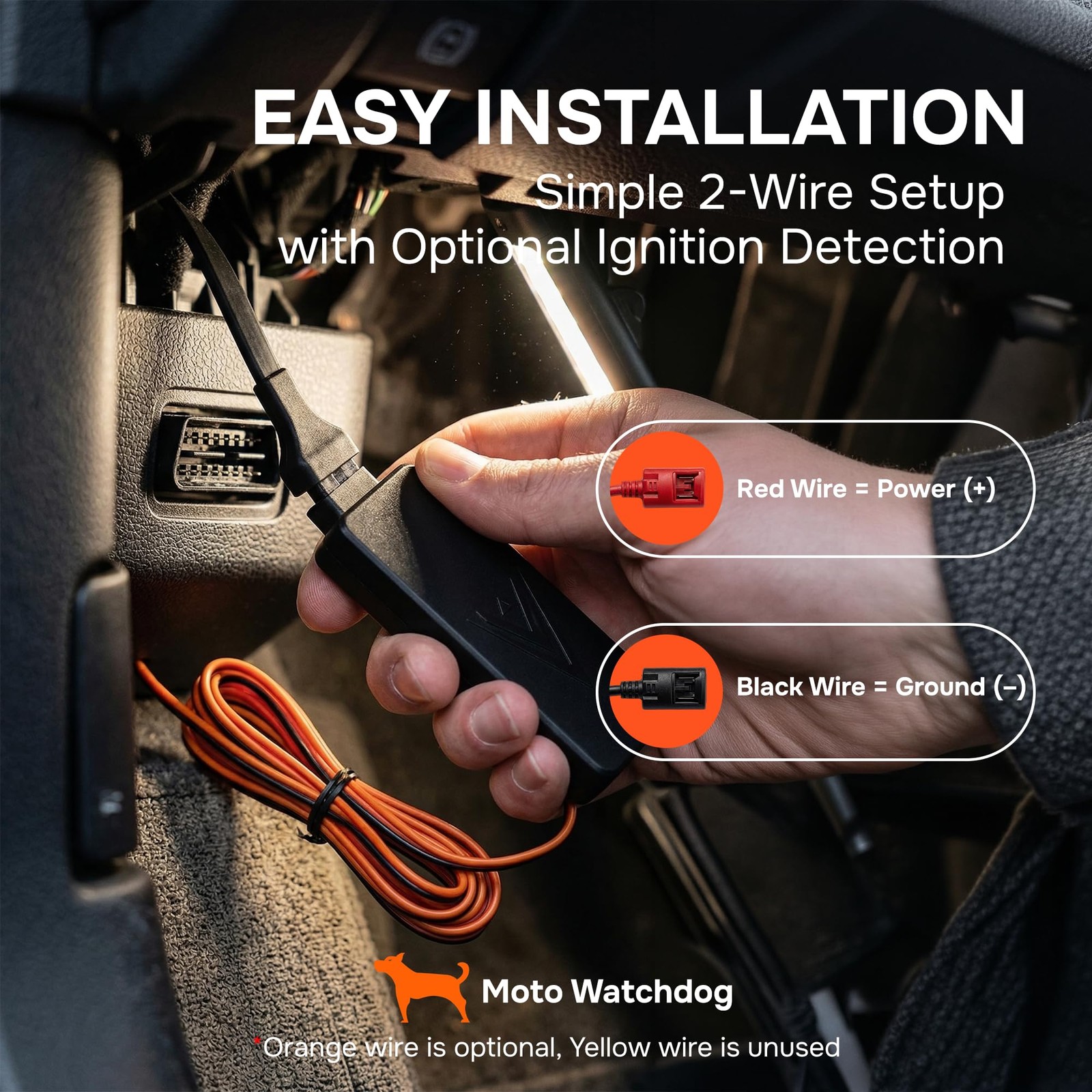 Wired GPS Tracker for Vehicles, No Subscription, No Monthly Fee
