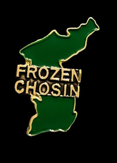 FROZEN CHOSIN MAP KOREAN WAR (1-1/4”) KOREA Veteran Pin