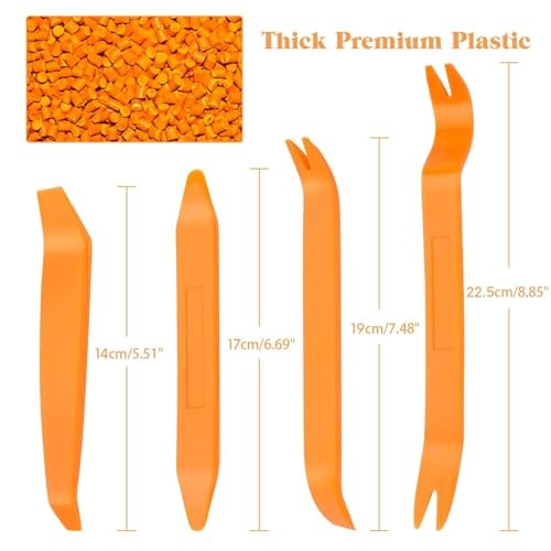 4Pcs Auto Door Clip Panel Trim Removal Tool Kits Thick Plastic Car Tools for