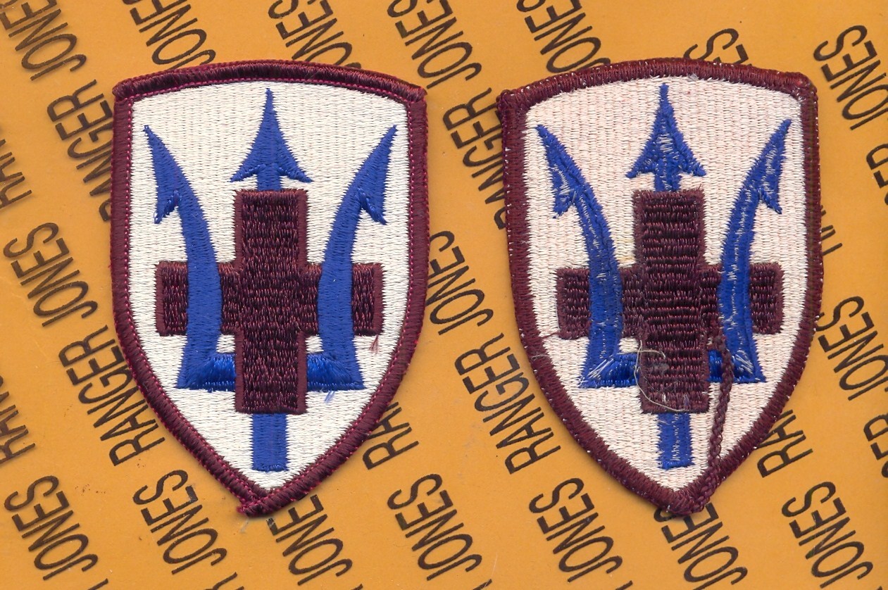 213th Medical Brigade dress uniform 3.25" patch m/e