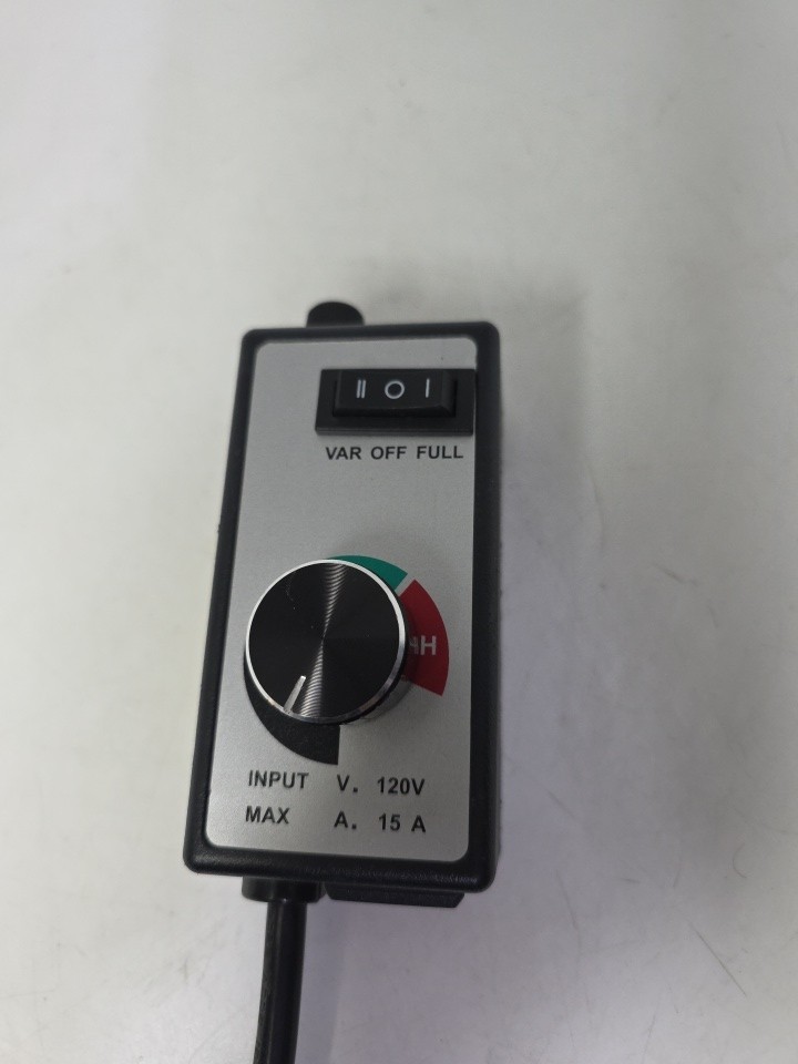 1500W Fan Speed Controller Variable Vent Speed Adjuster 120V 15A US Plug.