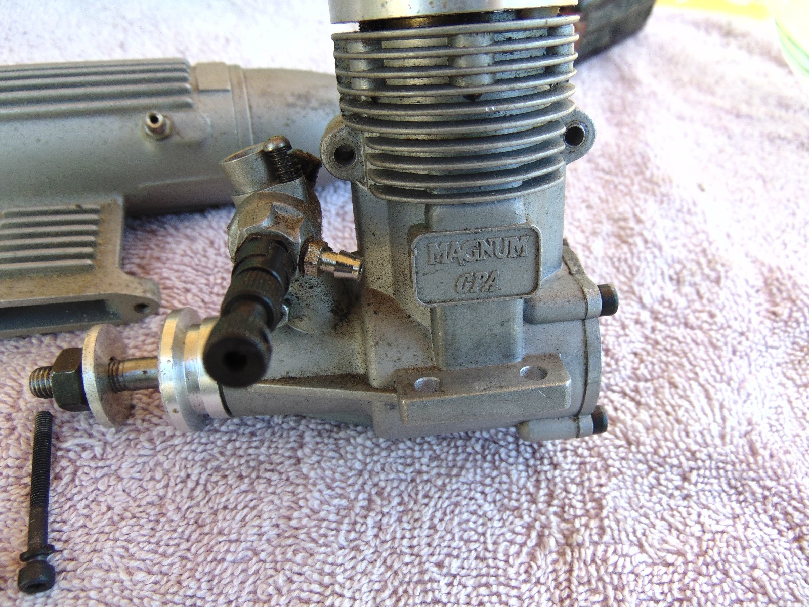Magnum GPA ABC 40A RC Model Airplane Engine, Excellent Cond.