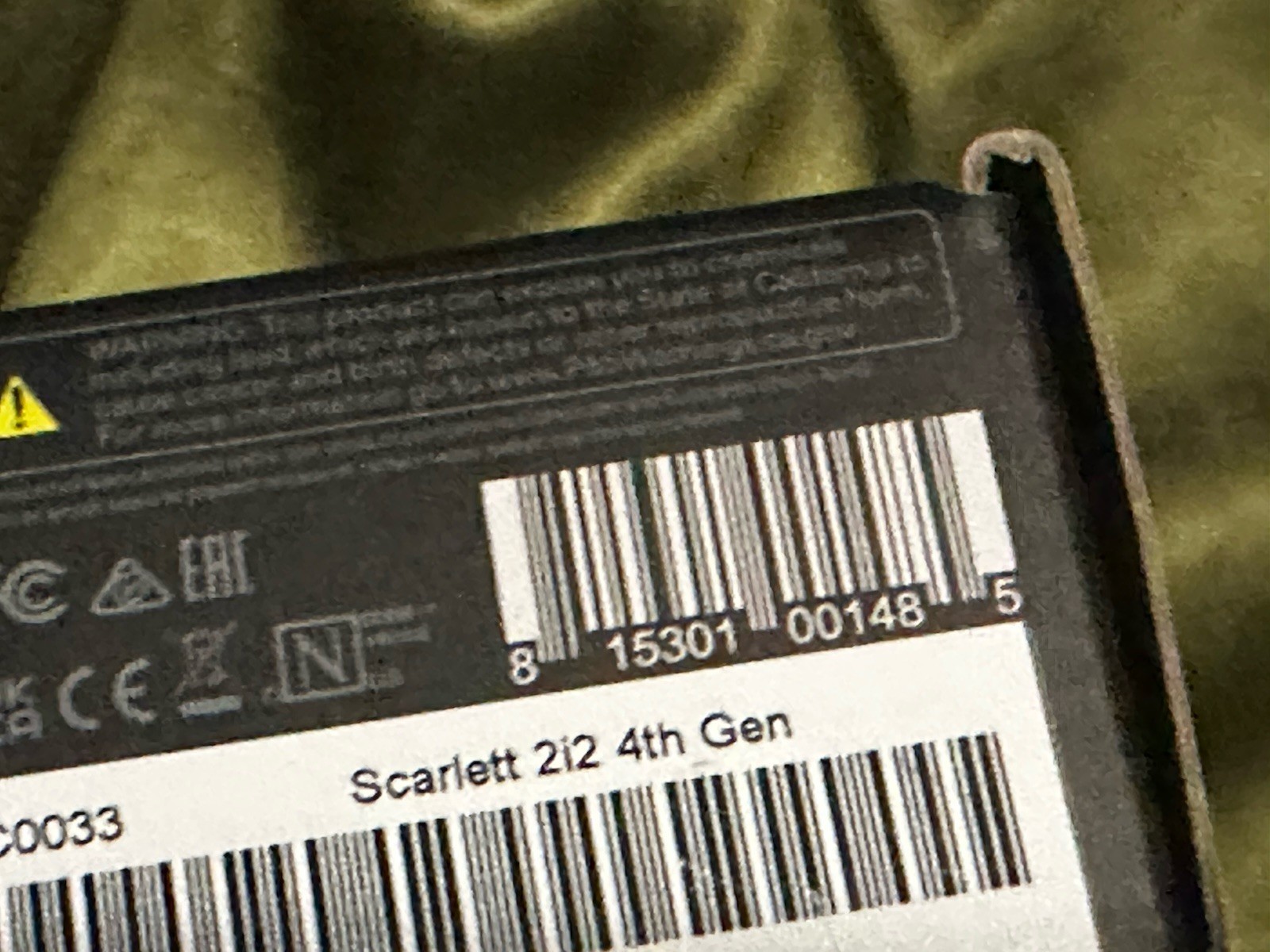 Focusrite Scarlett 2i2 4th Gen USB-C Audio Interface