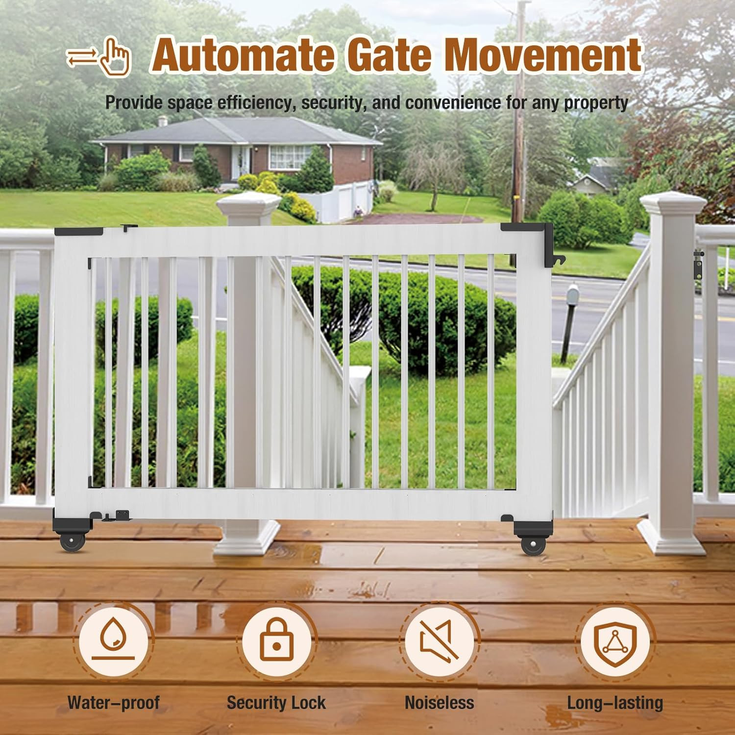 Heavy Duty Sliding Gate Hardware Kit for Smooth Operation and Easy Install