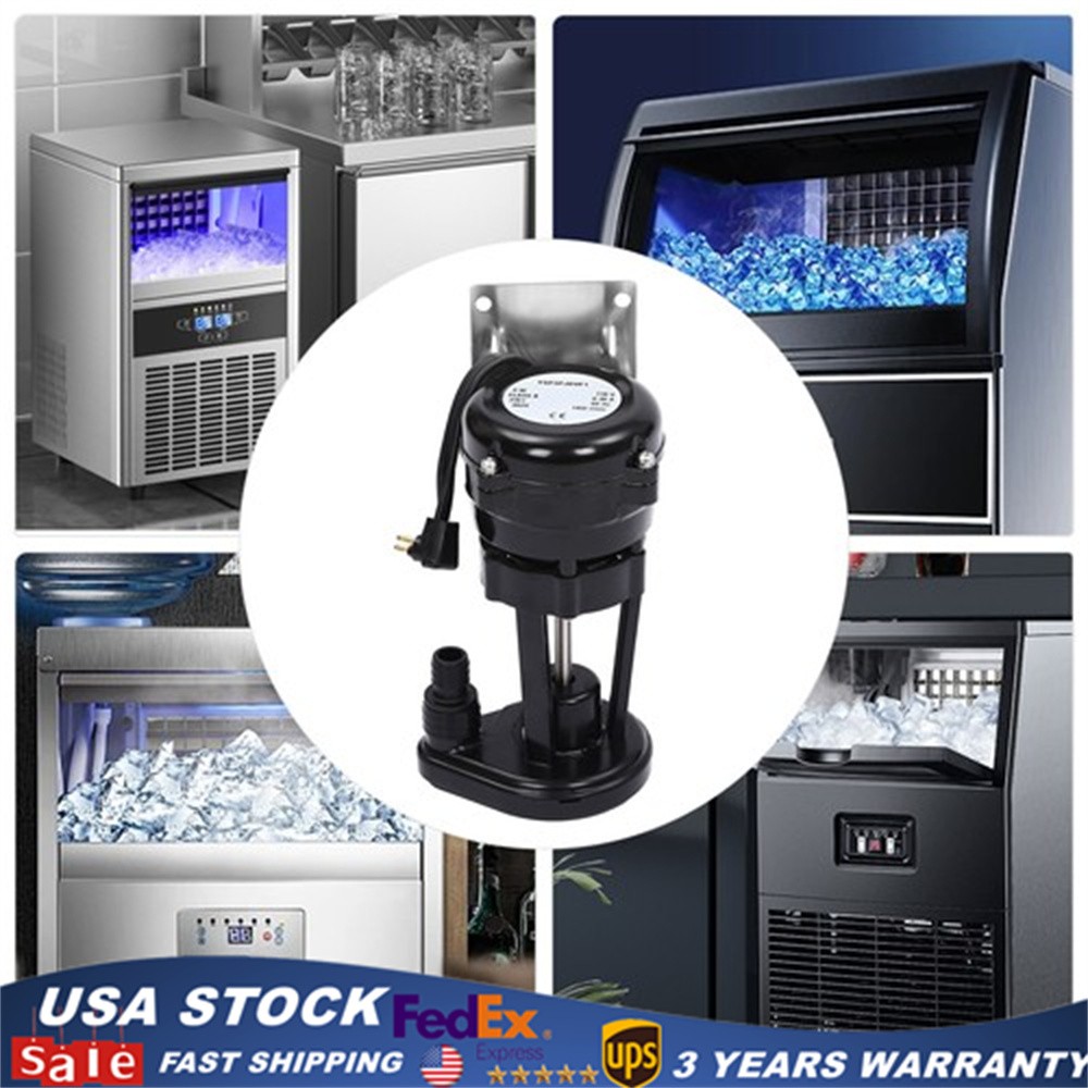 110V Ice Machine Water Pump Replacement For YSP3PJDVF1 Ice Maker 1450RPM USA