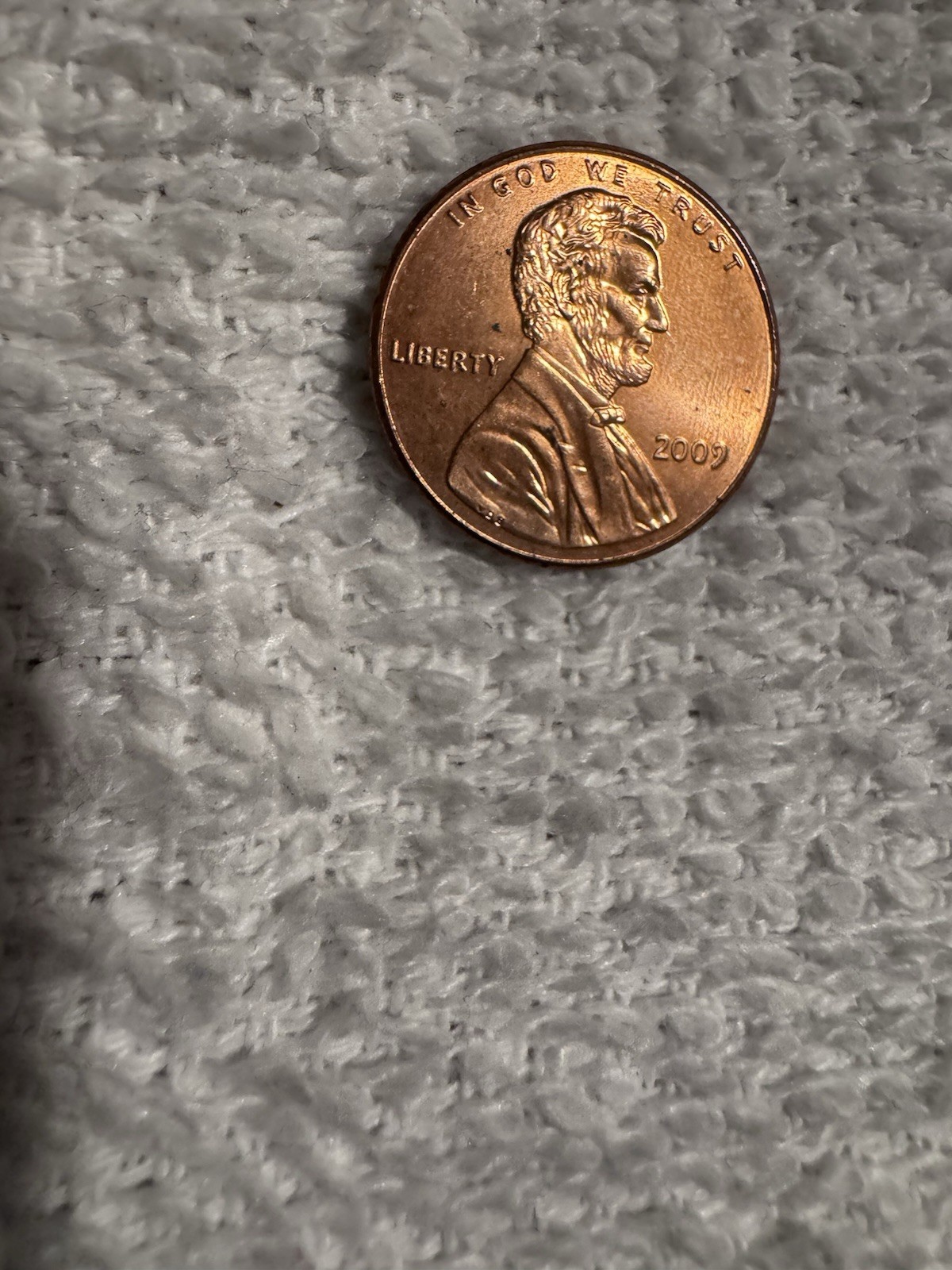2009 Lincoln Bicentennial Small Cent Formative Years RD Copper-Plated Zinc