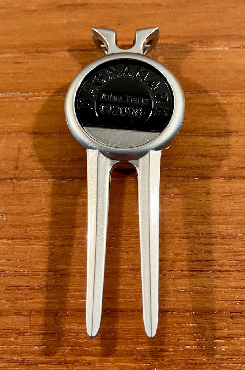 Blank Golf Design "Magnamark" Competitor Logo Golf Ball Mark Divot Repair Tool