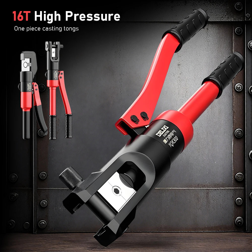 Hydraulic Terminal Crimping Pliers Manual Crimping Pliers for Copper Ferrules
