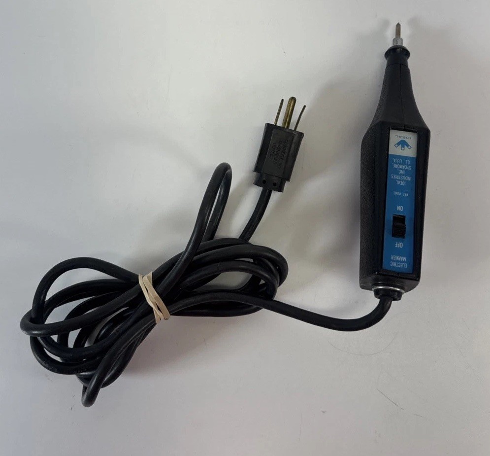 Ideal Industries 11-113C carbide point electric marker engraver, 60 cycles, 120V