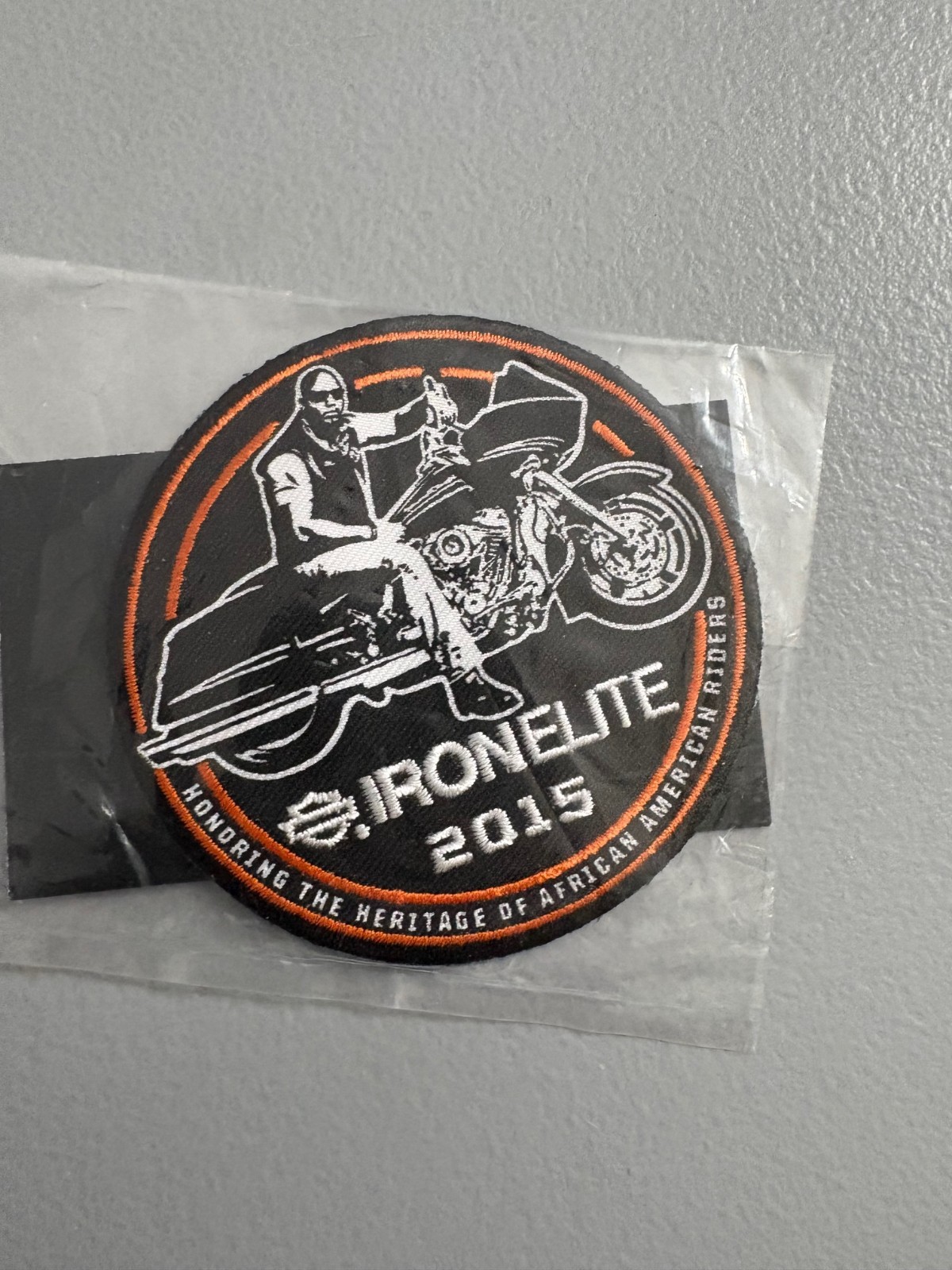 Harley-Davidson African American Riders IRON ELITE 2015 Embroidered Biker Patch