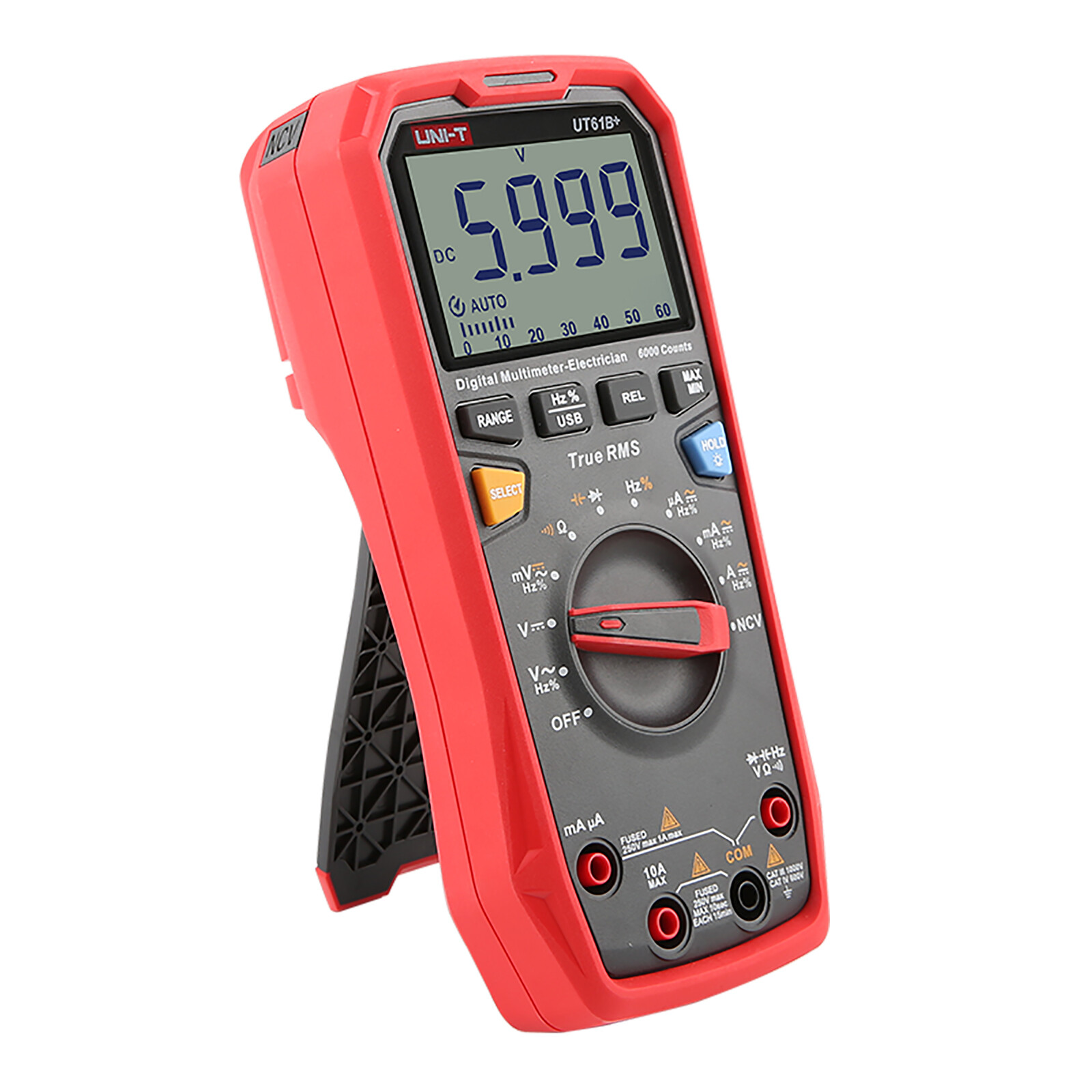 UNI-T UT61B+ Digital multimeter AC/DC voltage resistance capacitance NCV test