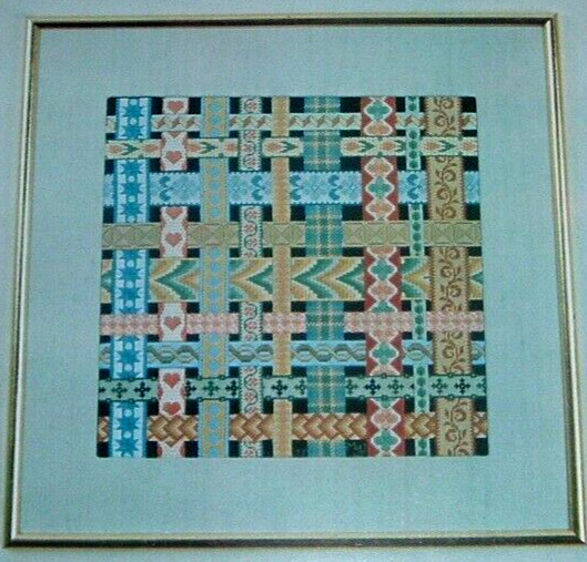 Woven French Ribbons Needlepoint "Pattern Book ONLY" EP