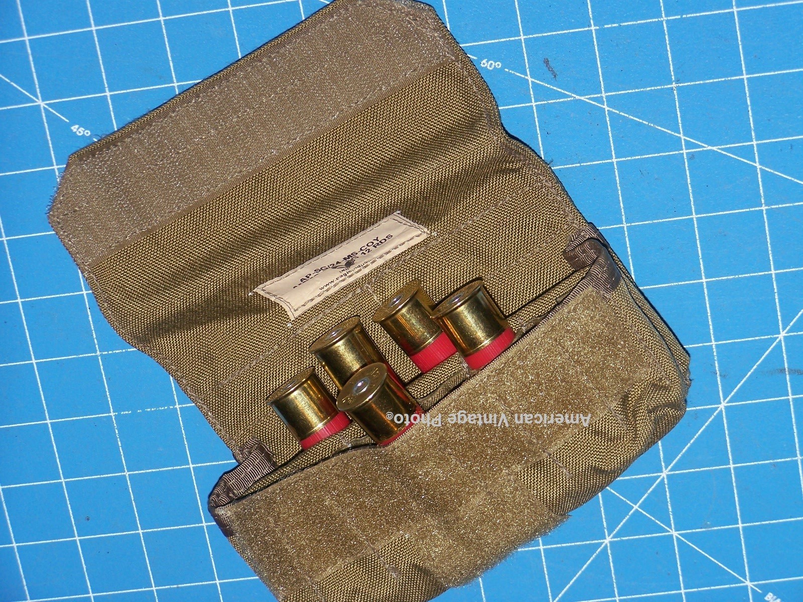 Shotgun Pouch Military Eagle Industries Coyote 24 Round 12 Gage Breacher MOLLE