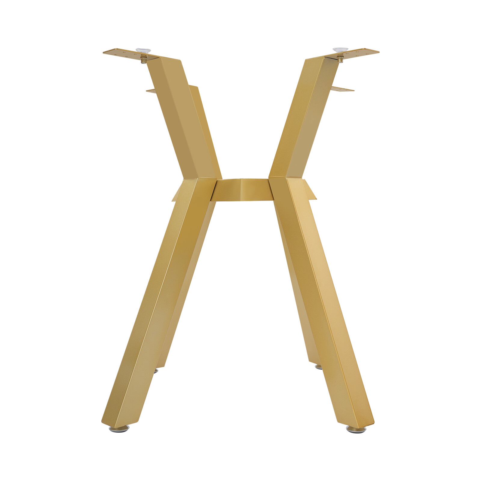 Stable Gold Table Base Modern Table Base 28-inch Metal Table Base 100 kg max