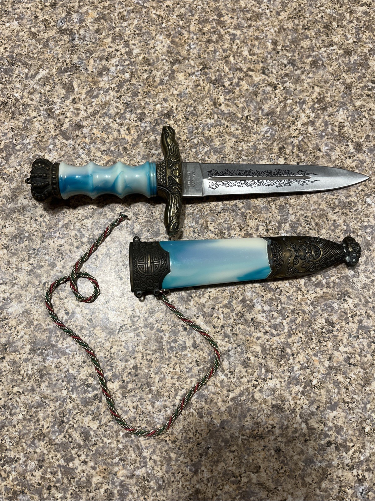 Rostfrei Fixed Dagger With Sheath
