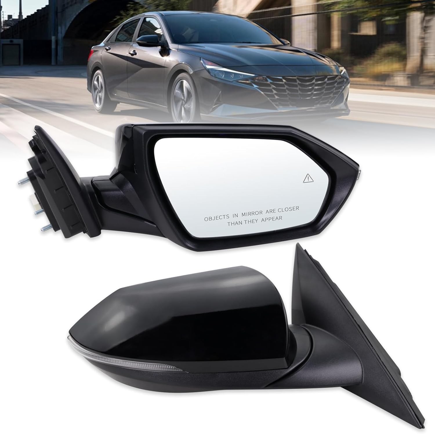 Right Passenger Side Mirror Compatible With 2021 2022 2023 2024 2025 Hyundai ...
