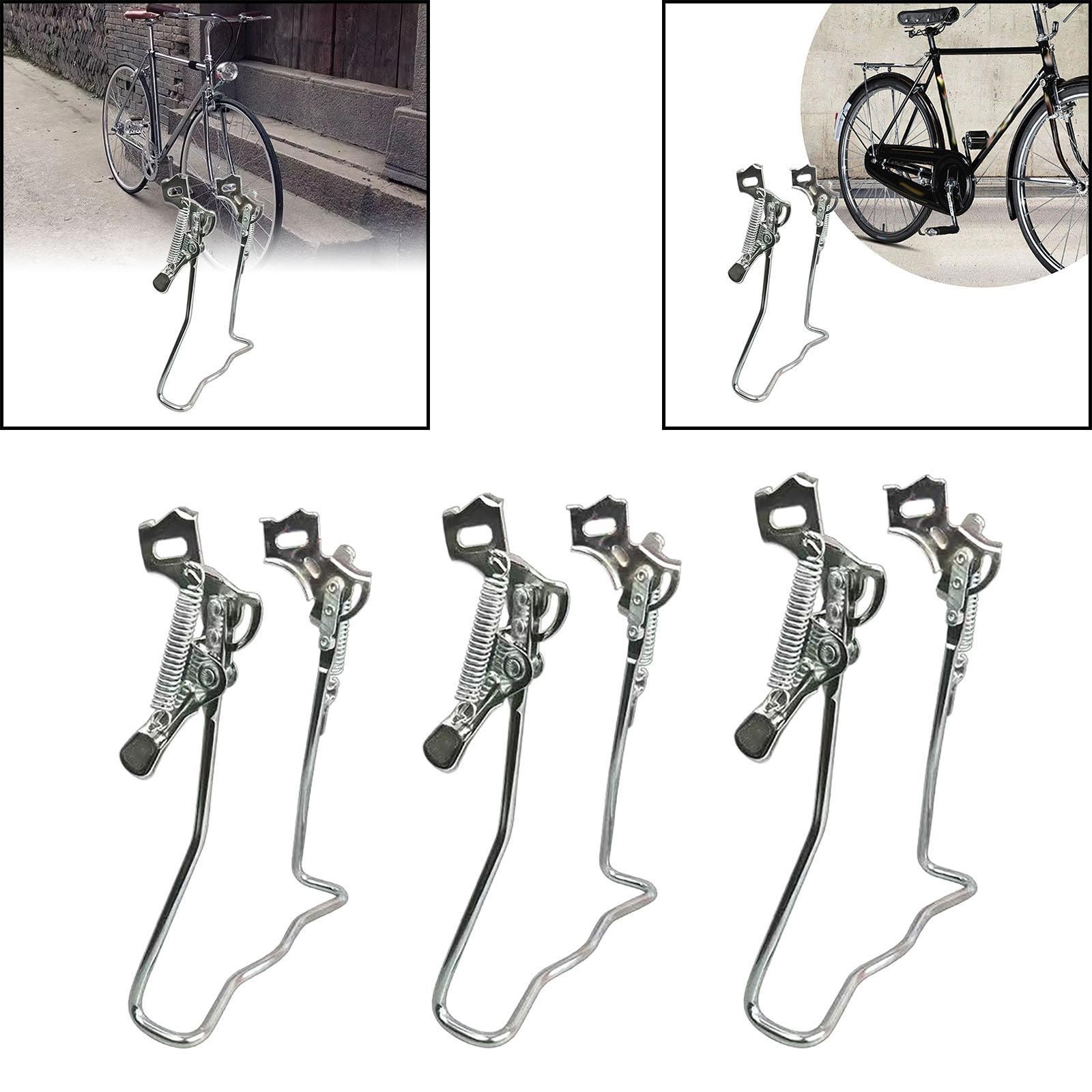 Bike Drop Stand Frame Iron Center Kickstand Vintage Style