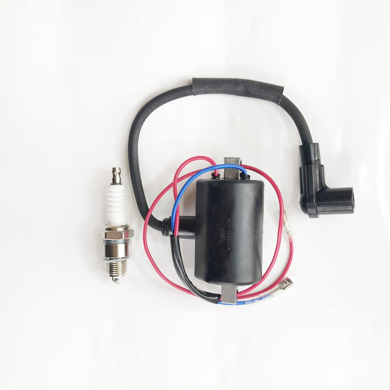 Ignition Coil CDI Spark Plug Compatible with EZGO Golf Cart 1981-1994...