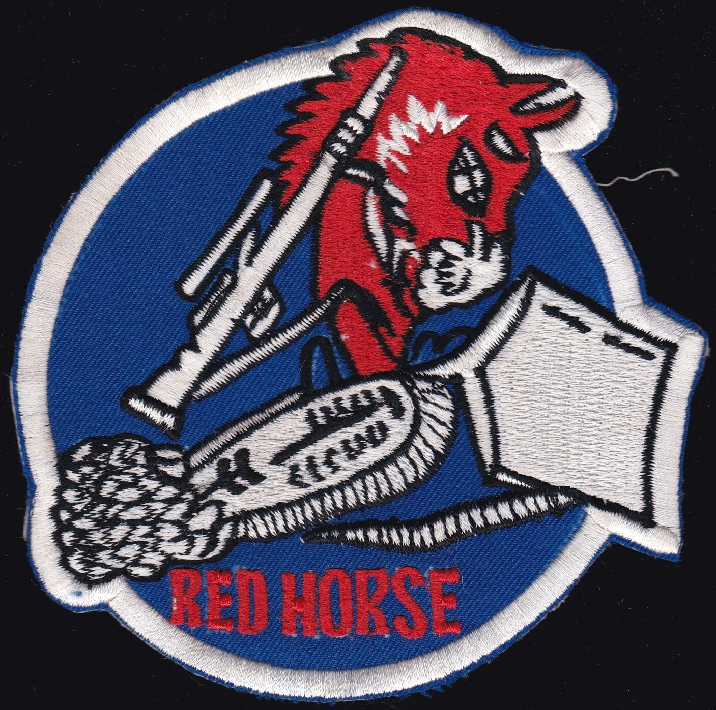 USAF Red Horse Civil Engineers Patch S-23