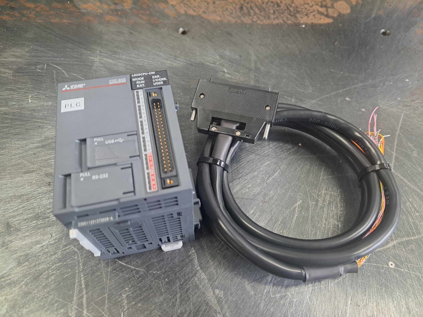 Mitsubishi Electric CPU Unit w/ Cable Model No. L02SCPU-CM