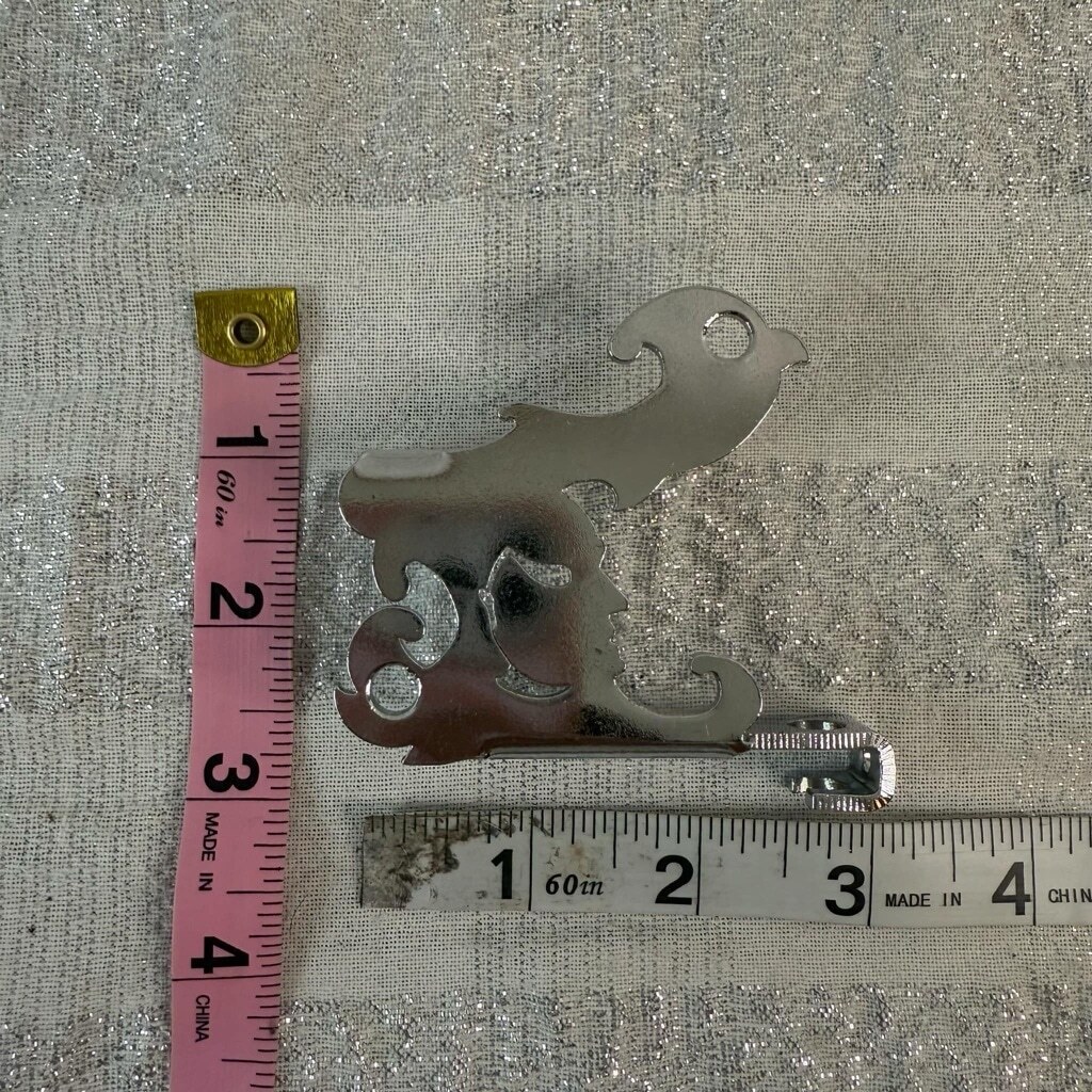Tattoo Machine Vice Silver 3 inches