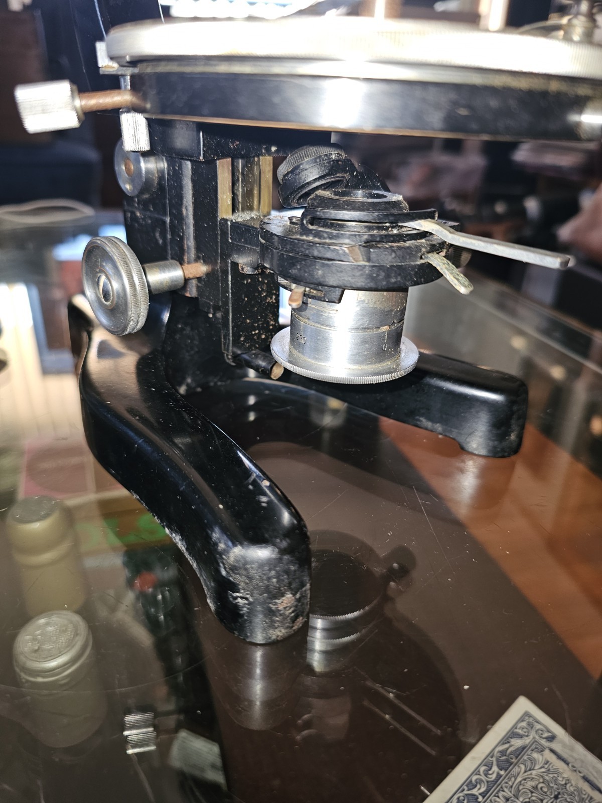 Ernst Leitz Wetzlar – Compound Microscope + Wood Case