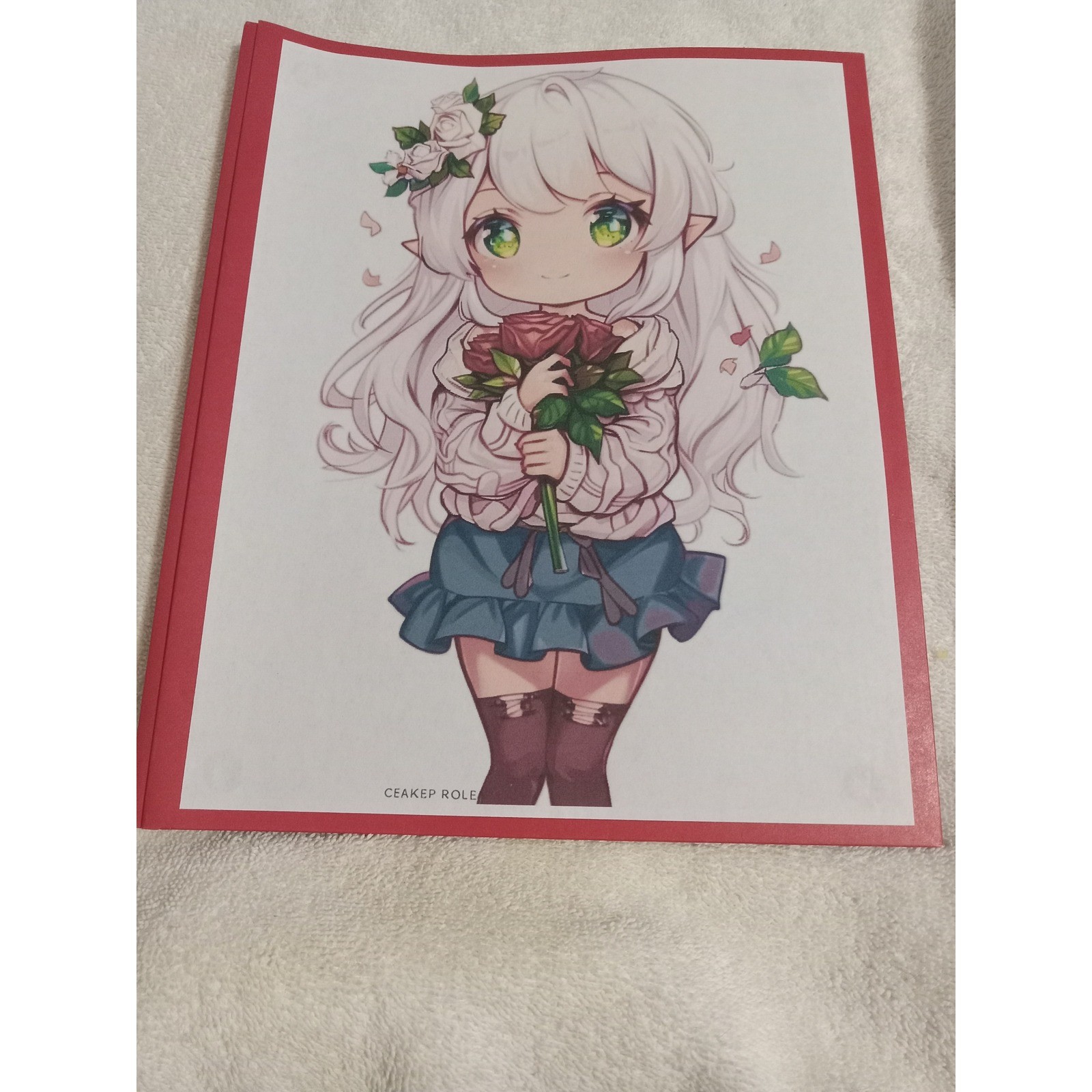 Anime Coloring Book Fantasy Fairies Manga Art Designs Drawing Sketchbook