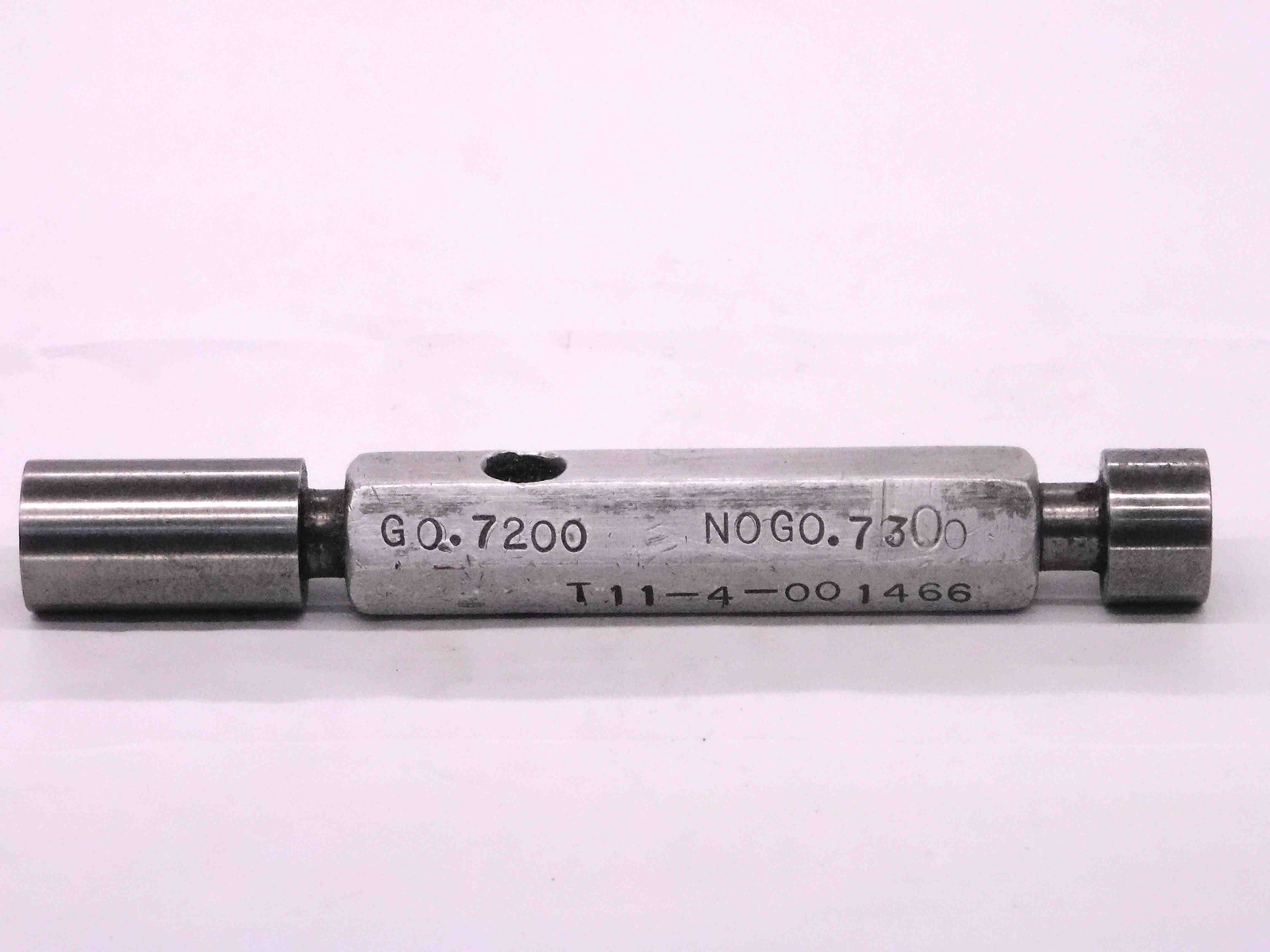 .7200 & .7300 PIN PLUG GAGE GO NO GO .7188 +.0012 23/32 18.288 mm .720 .730