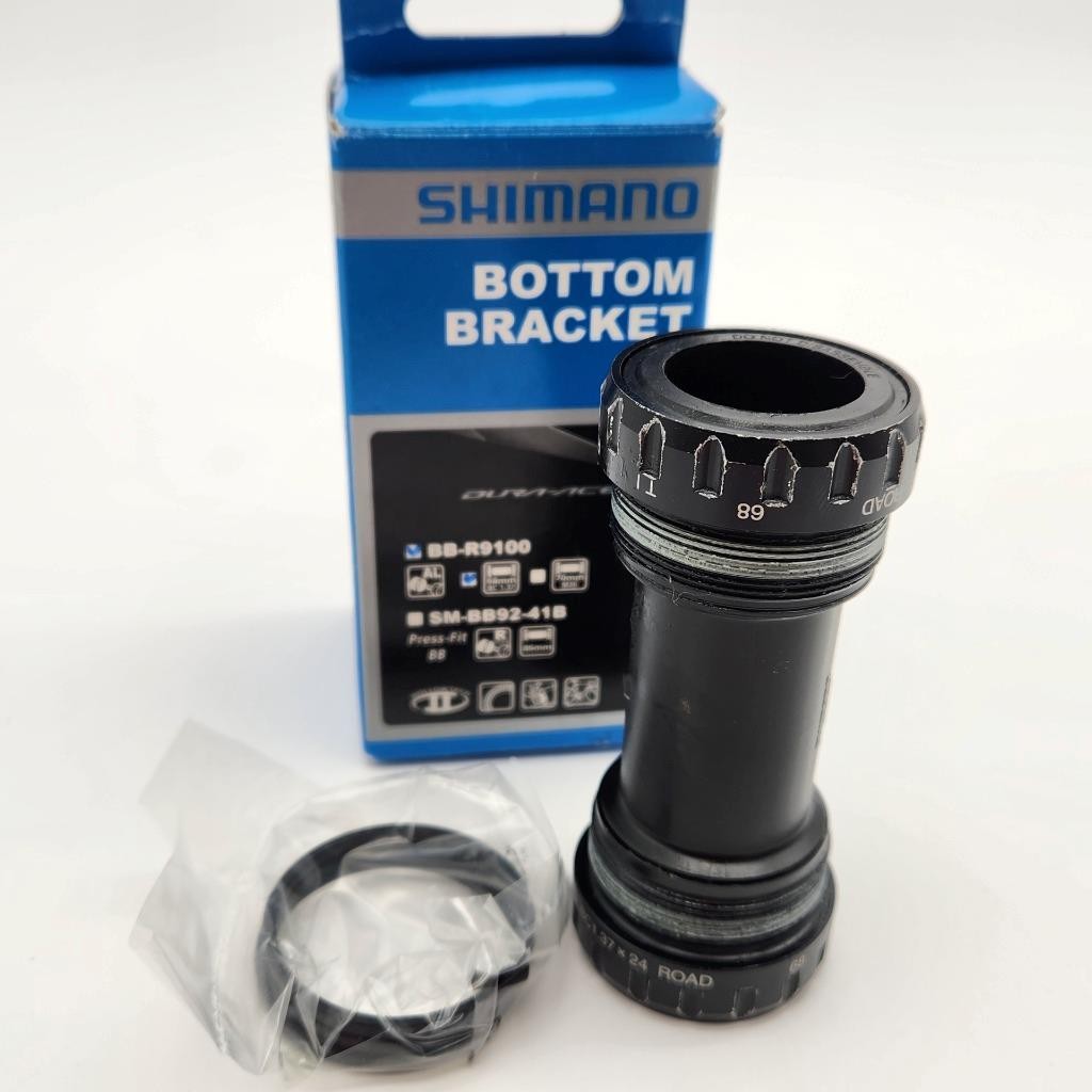 Shimano Dura-Ace R9100 Hollowtech II English Bicycle Bottom Bracket Black USED