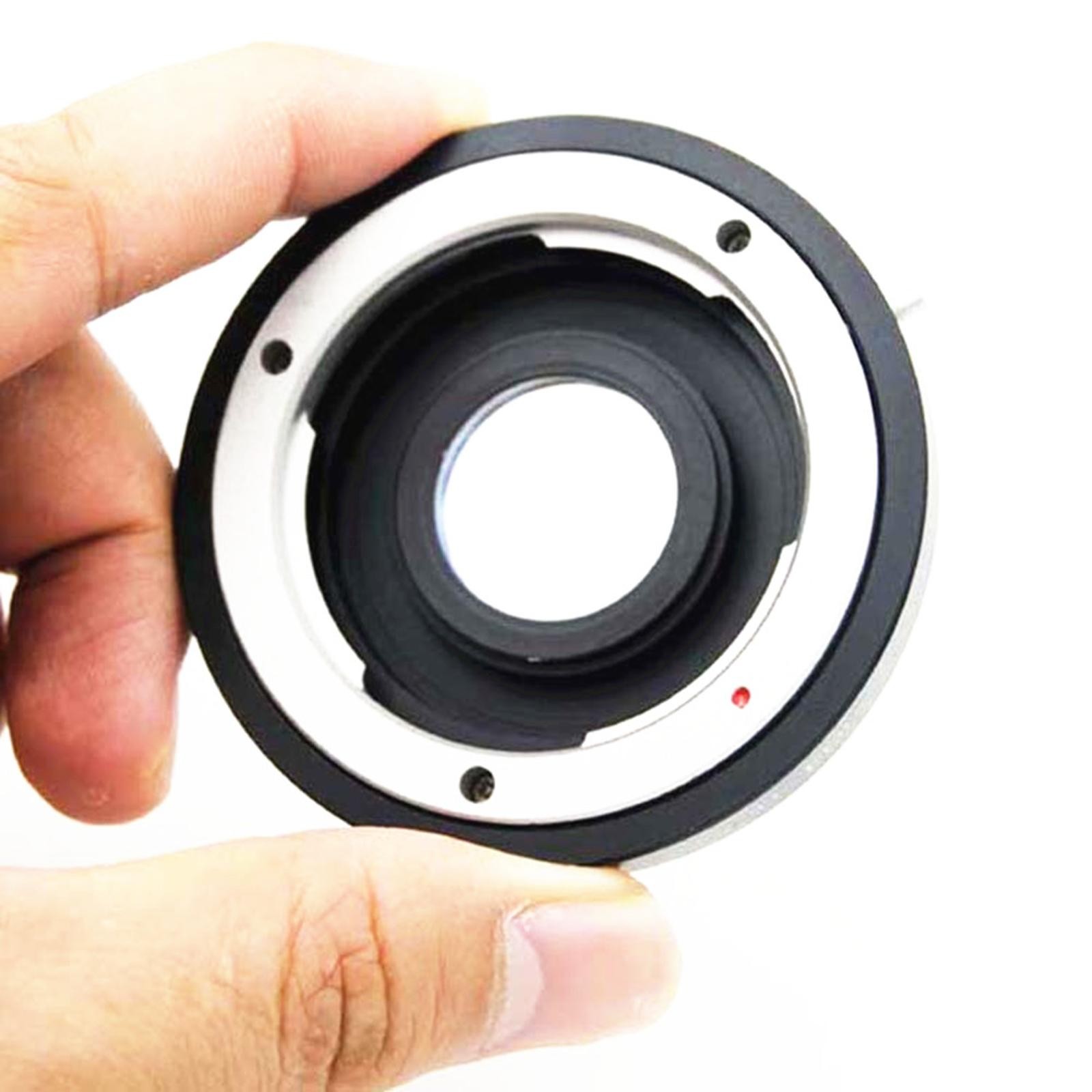 MD-EOS Camera Mount Adapter+Cap For Minolta MD MC Lens to For Canon EOS EF