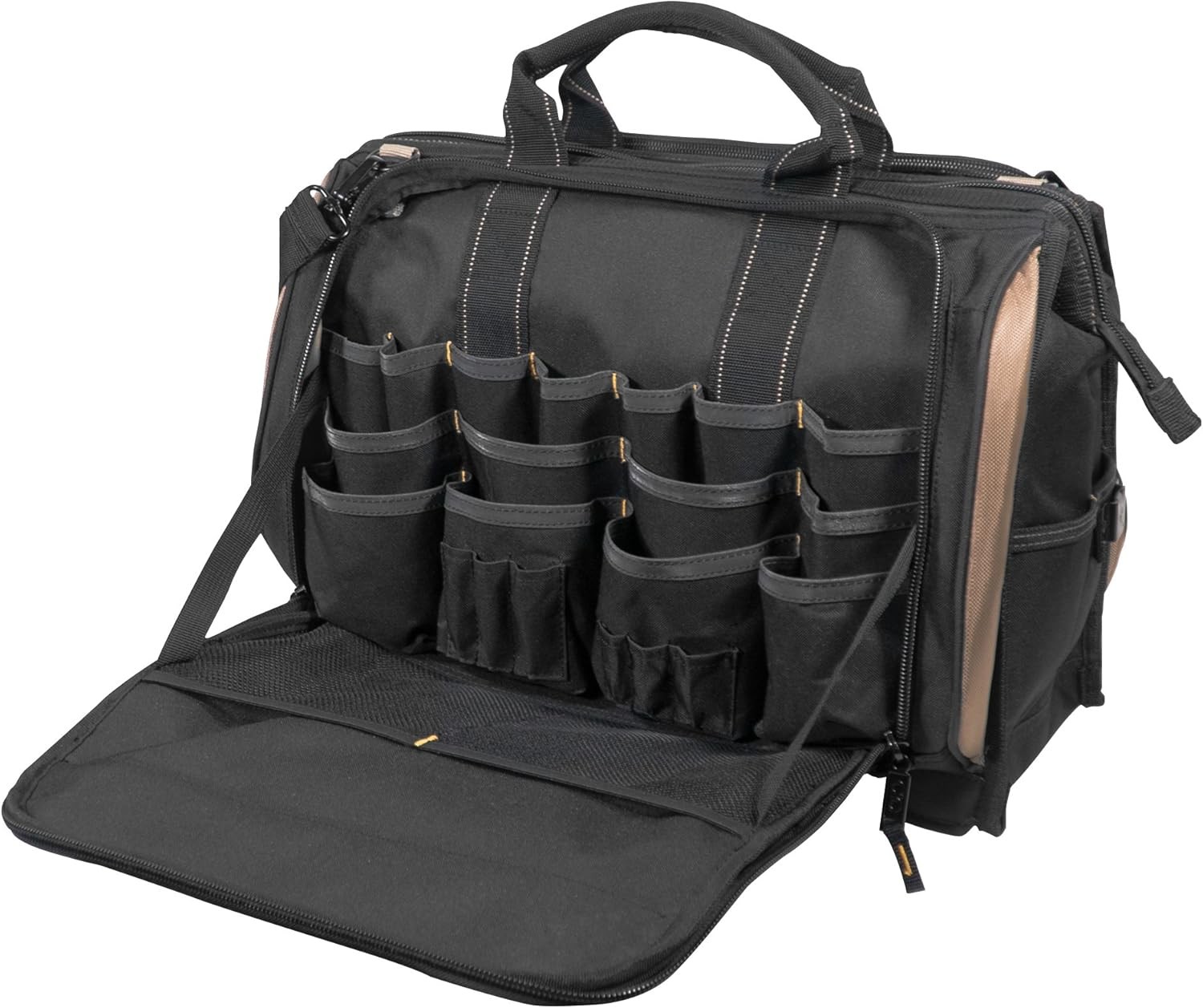 Multi-Compartment 50 Pocket Tool Bag
