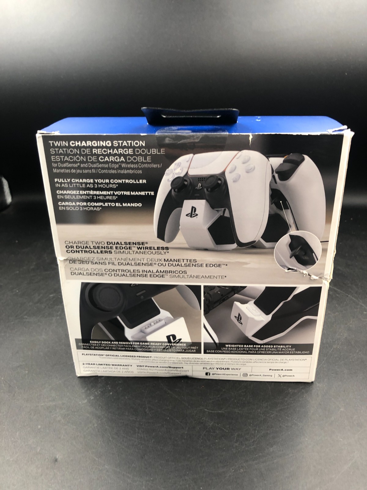 Sony PlayStation 5 PS5 Twin Controller Charging Station Dock