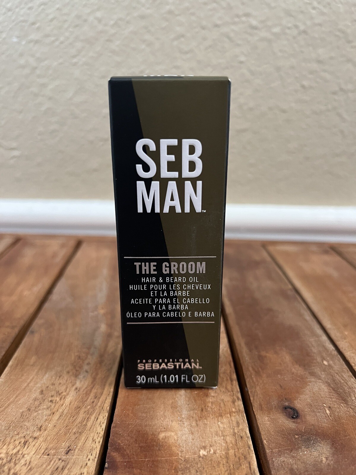 Sebastian Seb Man The Groom Hair & Beard Oil 30ml/1.01oz SebMan