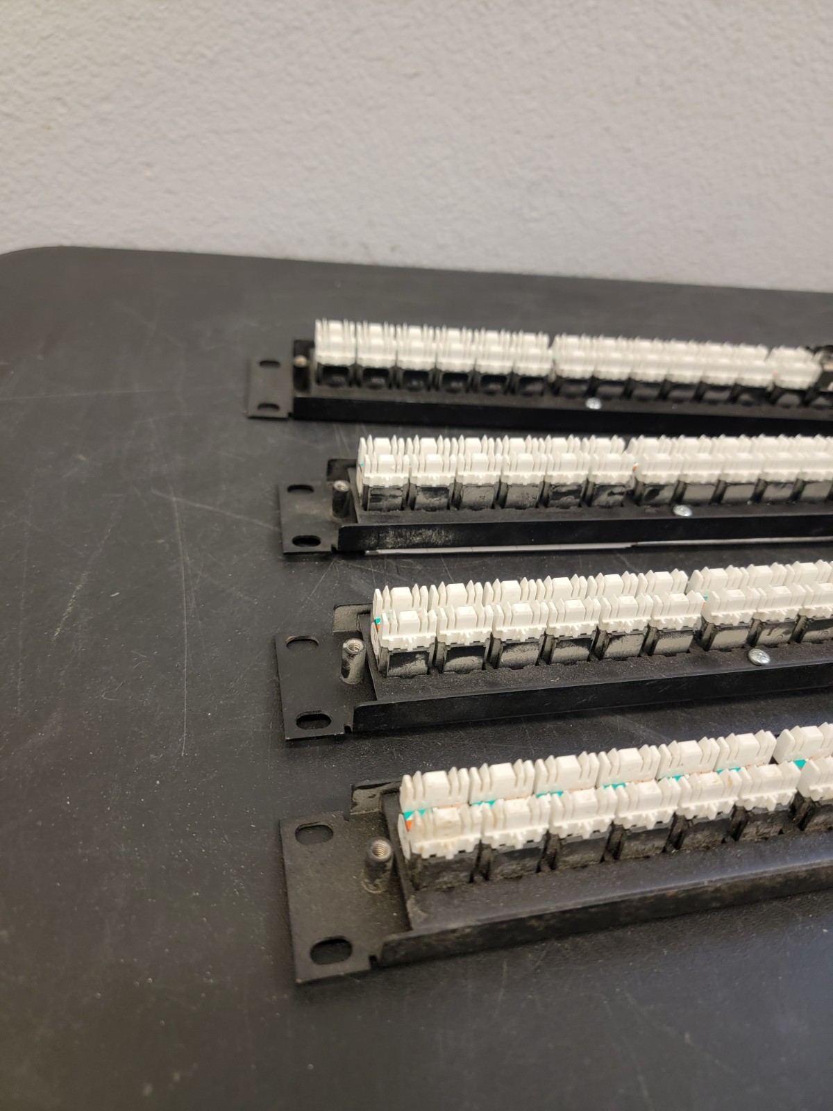 (4) Levinton Cat6 Universal Patch Panel 24-Port 10G Extreme