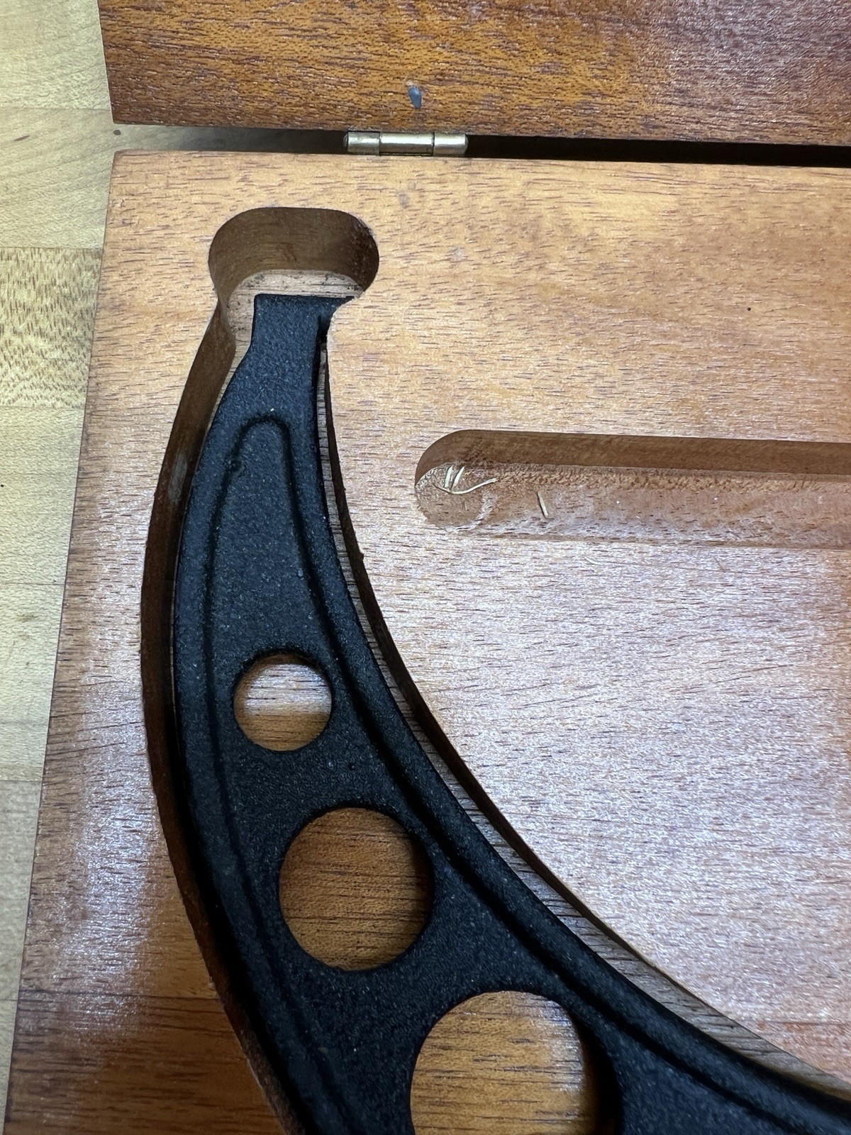Brown & Sharpe Providence RI 7 8 outside micrometer MISSING PART #0667 Box