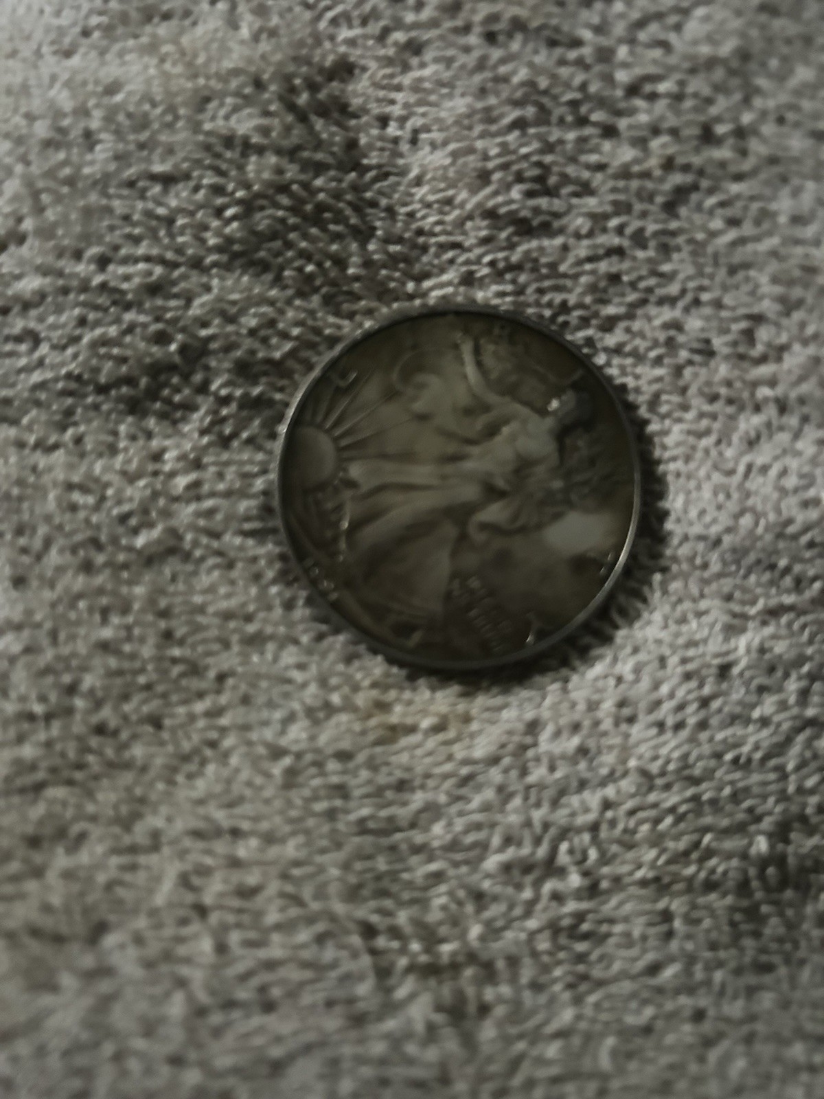 1 Troy ounce of silver