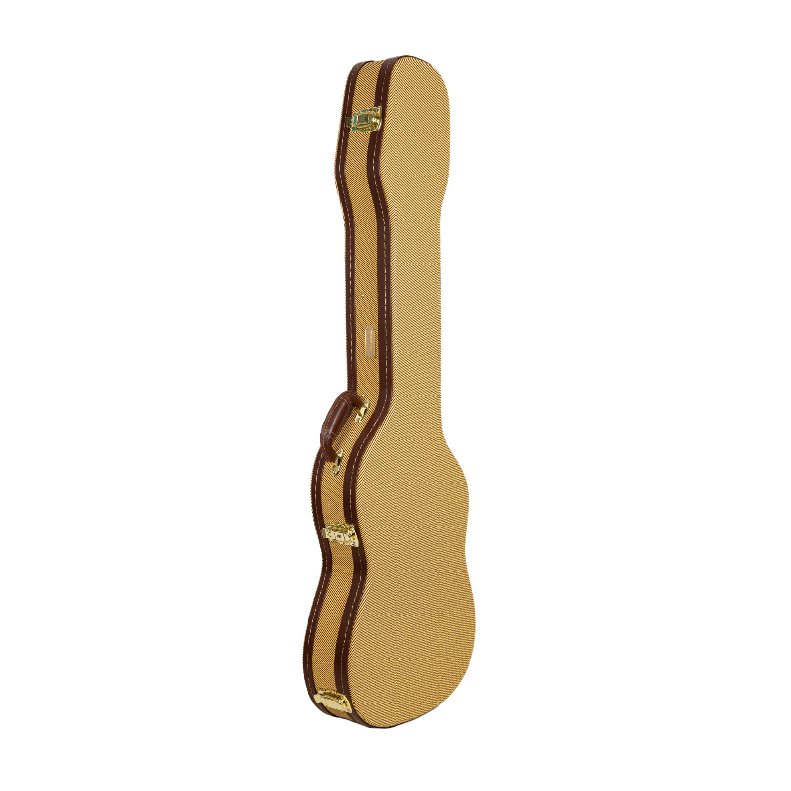 Crossrock Telecaster and Stratocaster Style Electric GuitarCase Wooden Hard Case