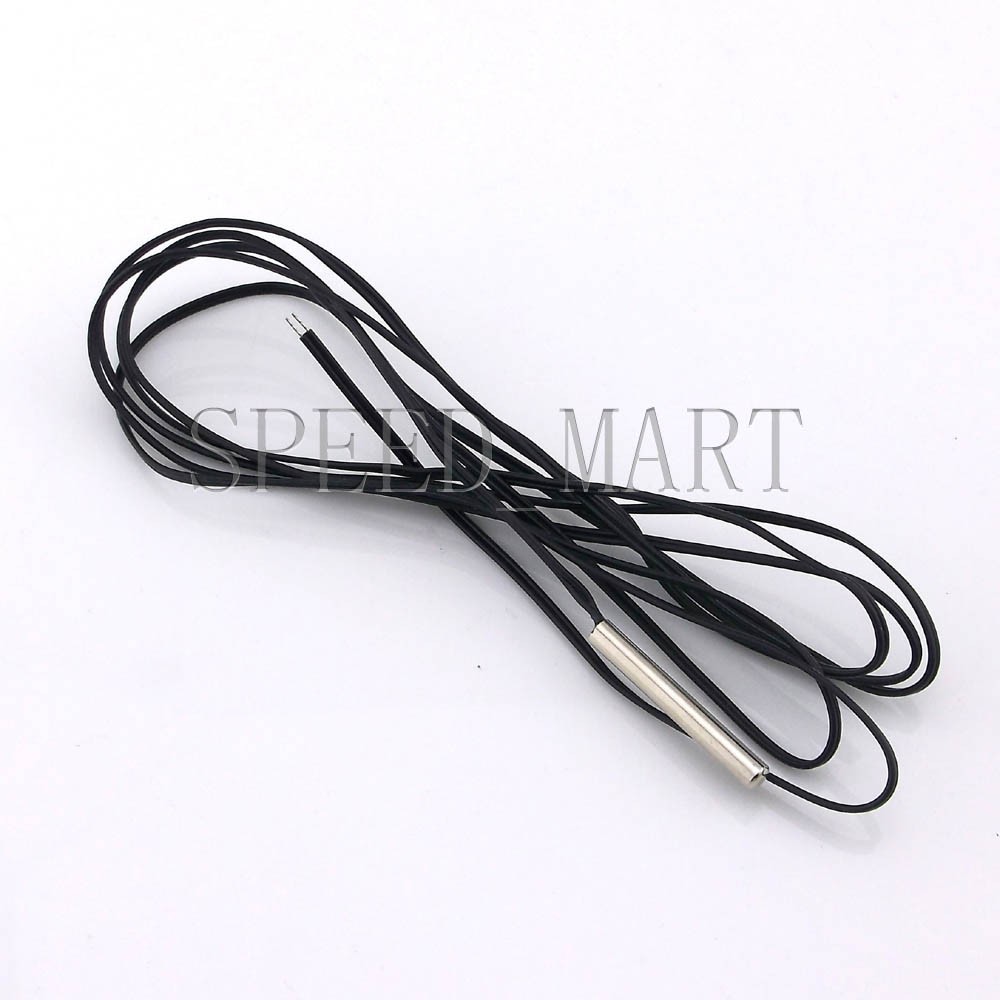 NTC 10K Ohm 1% 3950 Thermistor temperature sensor Cylinder Probe 1.5m Wire