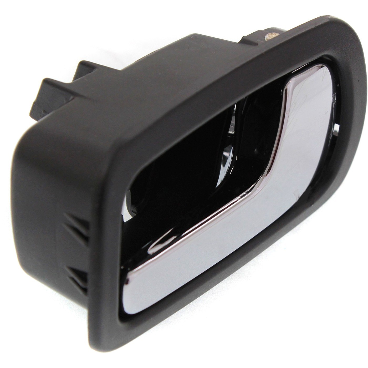 Door Handle Front Inner Inside Black & Chrome Passenger Side Right RH for Cobalt