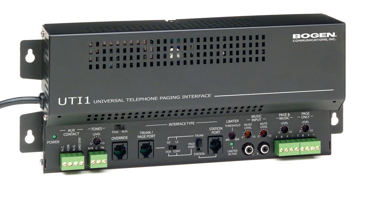 Bogen Single Zone Paging Controller UTI1 UPC 765368222012