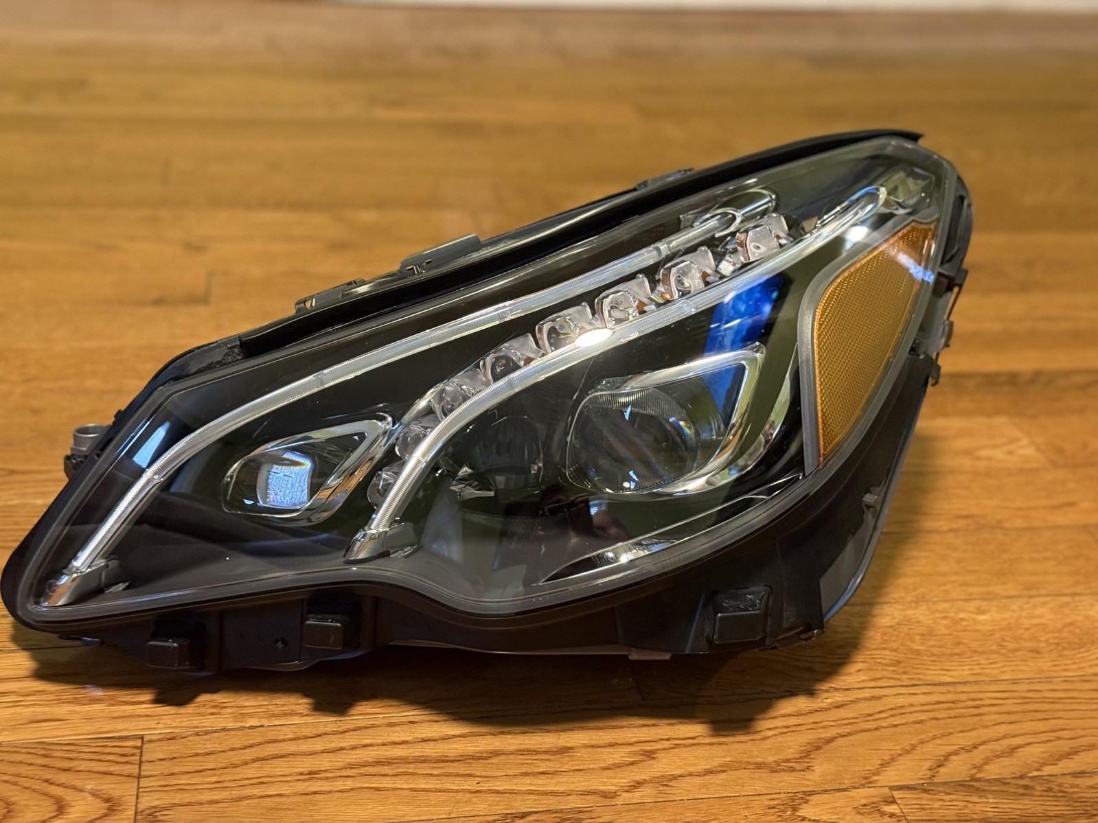 2014 2025 2016 2017 Mercedes E350 E550 E400 LED Headlight Driver Left L Side OEM