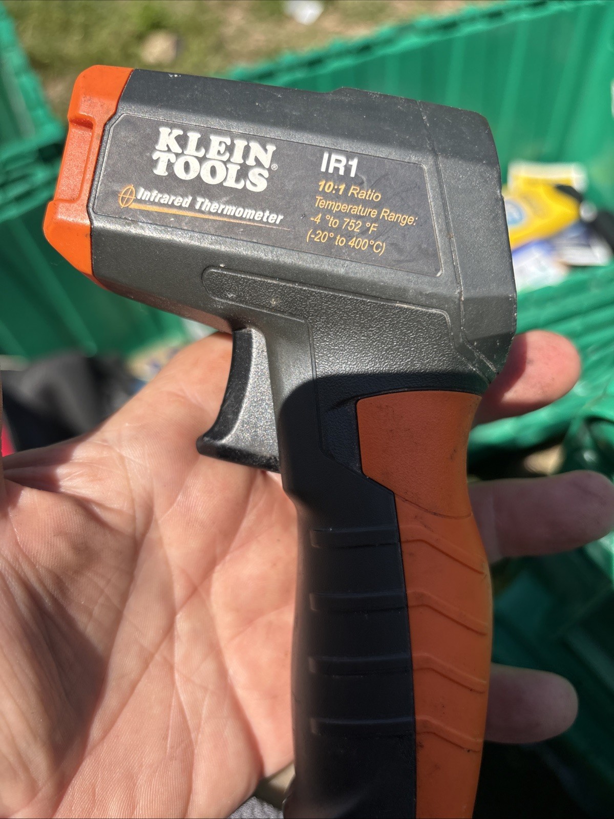 Klein Tools Infrared Thermometer IR1 Used Works