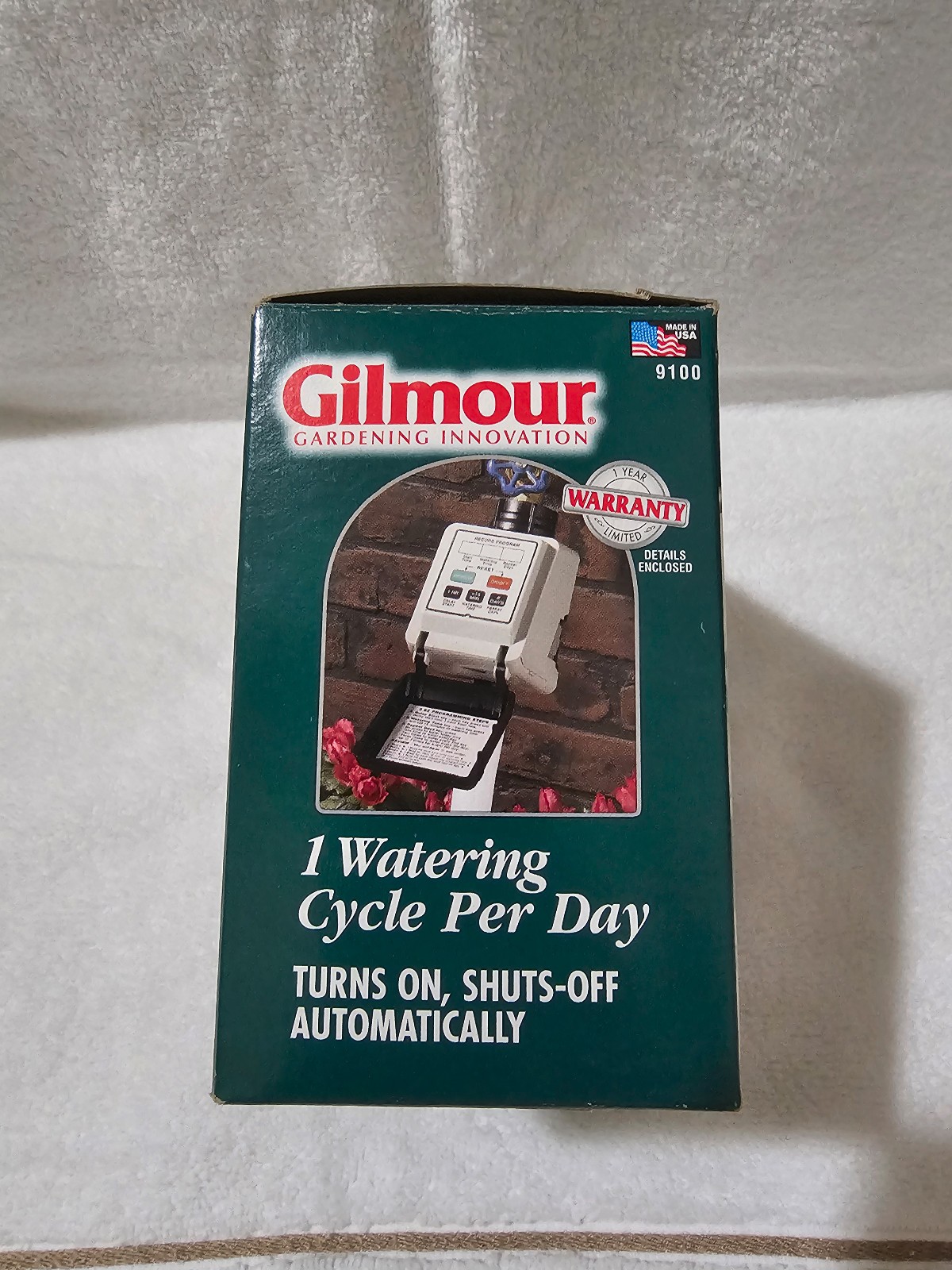 Gilmour Electronic Water Timer Model 9100 (New In Box)