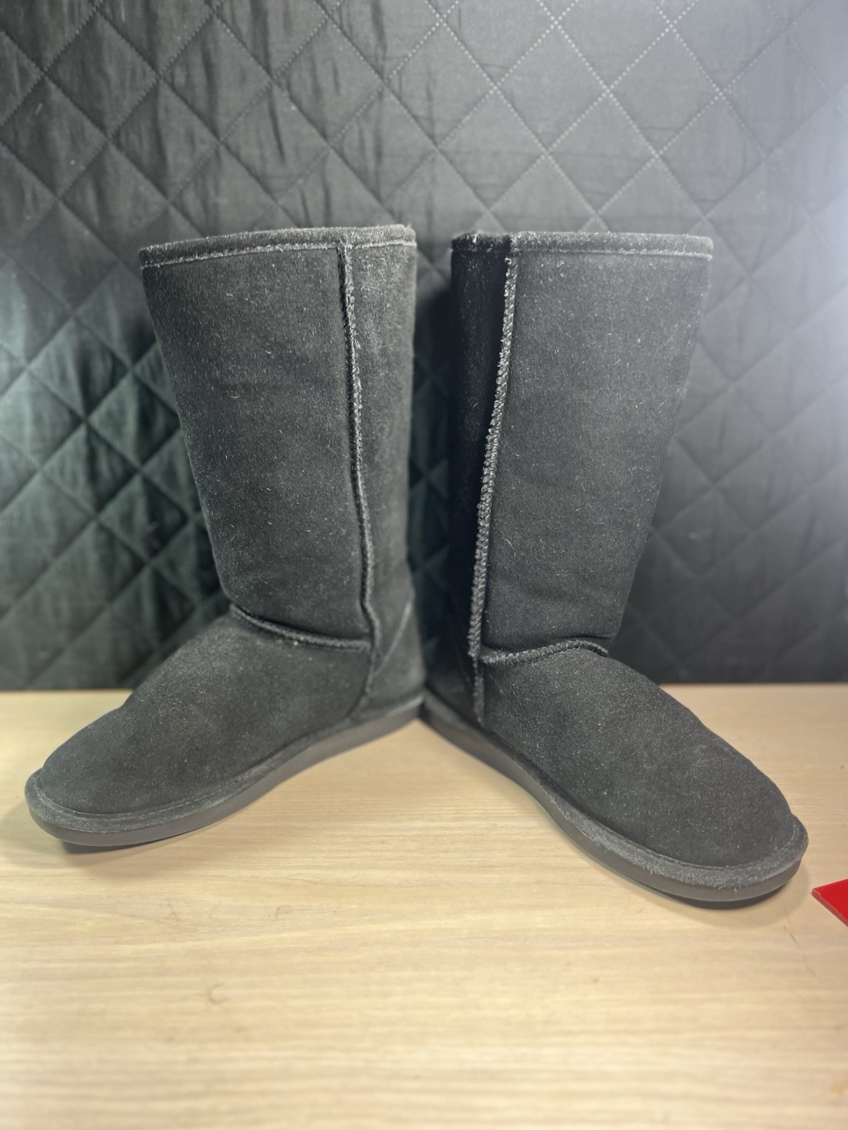 Bearpaw Boots Unisex  Black Size 7
