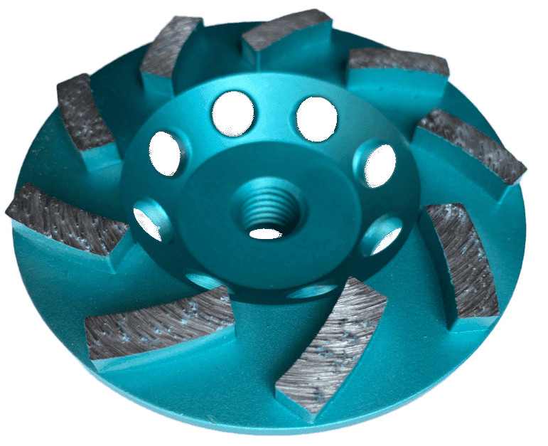 10-Pack  4 Inch Diamond Turbo Cup Wheel Grinding Concrete,Masonry,5/8"-11 Thread