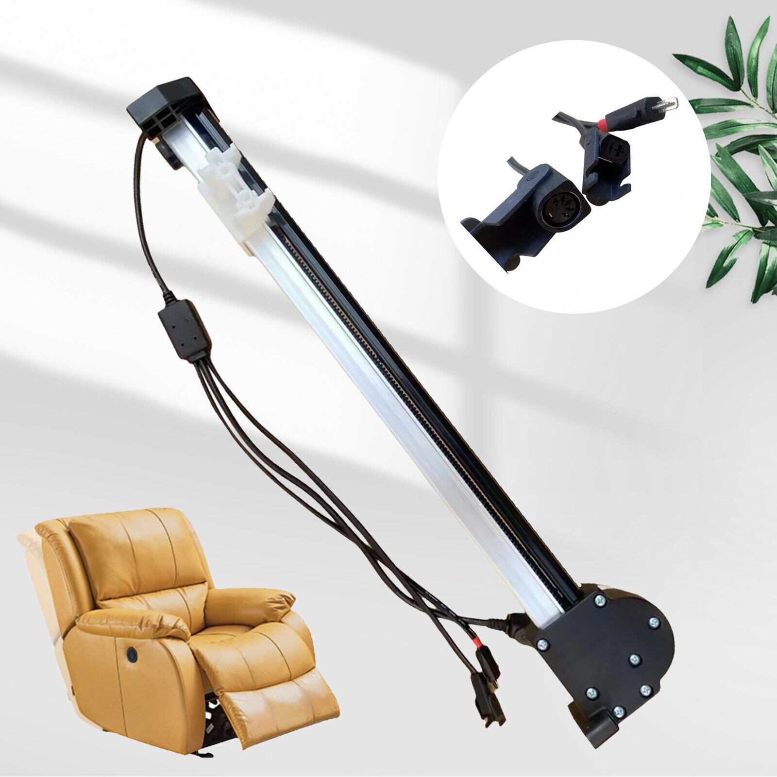 For CERO HK5002(3 plugs) Electric Recliner Chair Motor Actuator Power Ram Mover