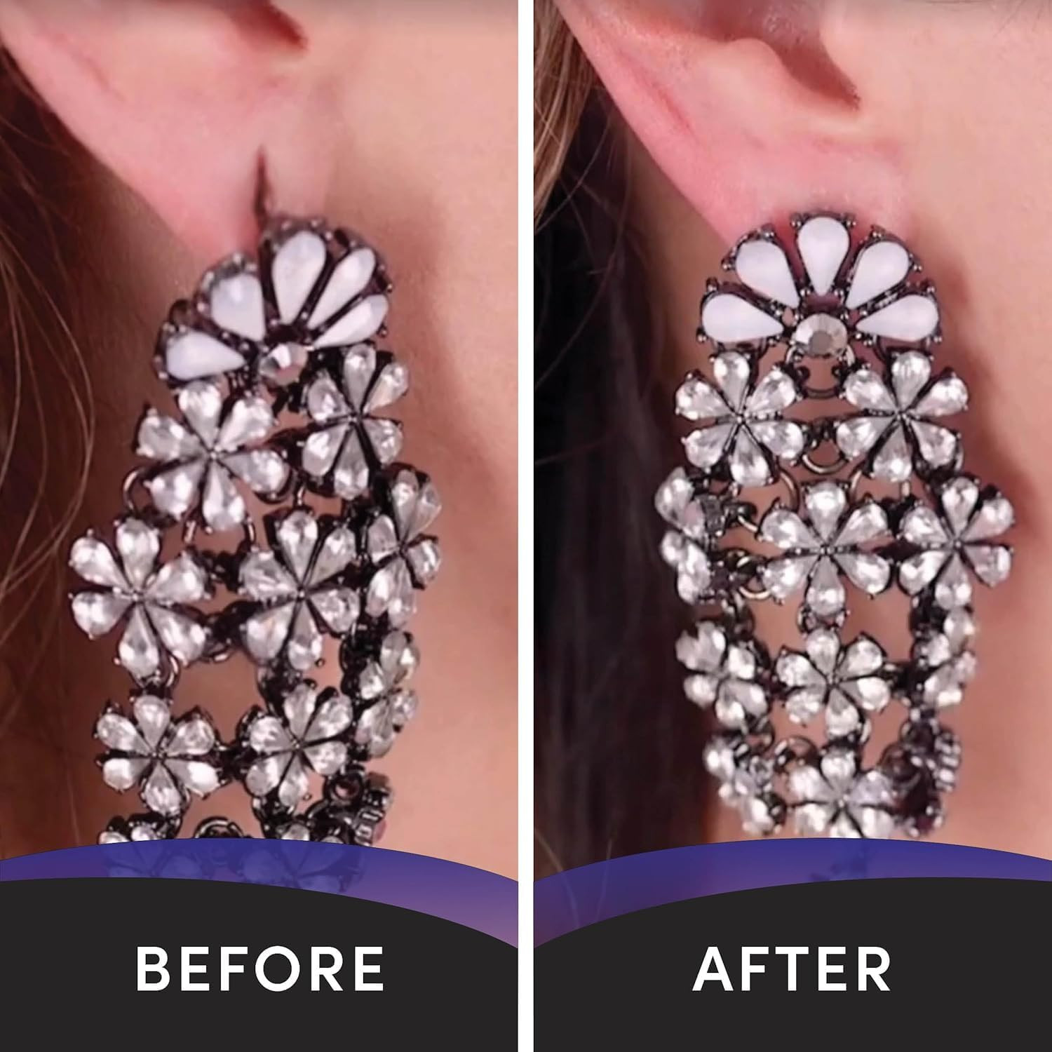 - Clear Earring Support Patches