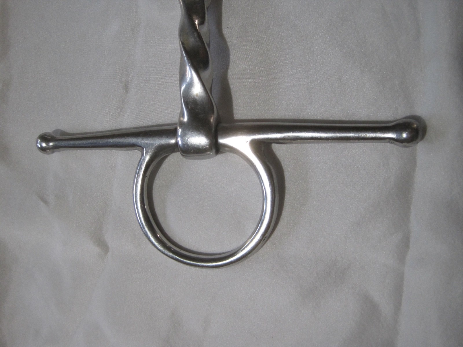 Full Check Double Twisted Wire 5'' Horse Bit Good Condition