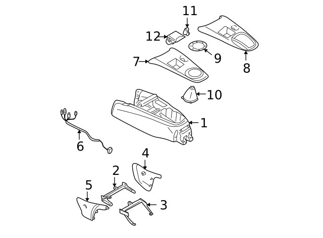 Genuine Mitsubishi Lighter Assembly MR233903